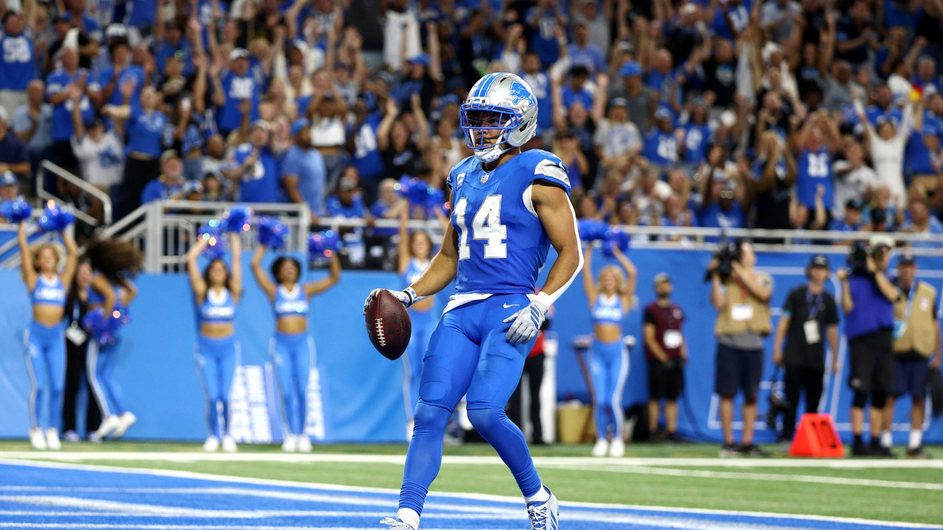 Zwei Touchdowns: St. Brown Matchwinner für die Lions