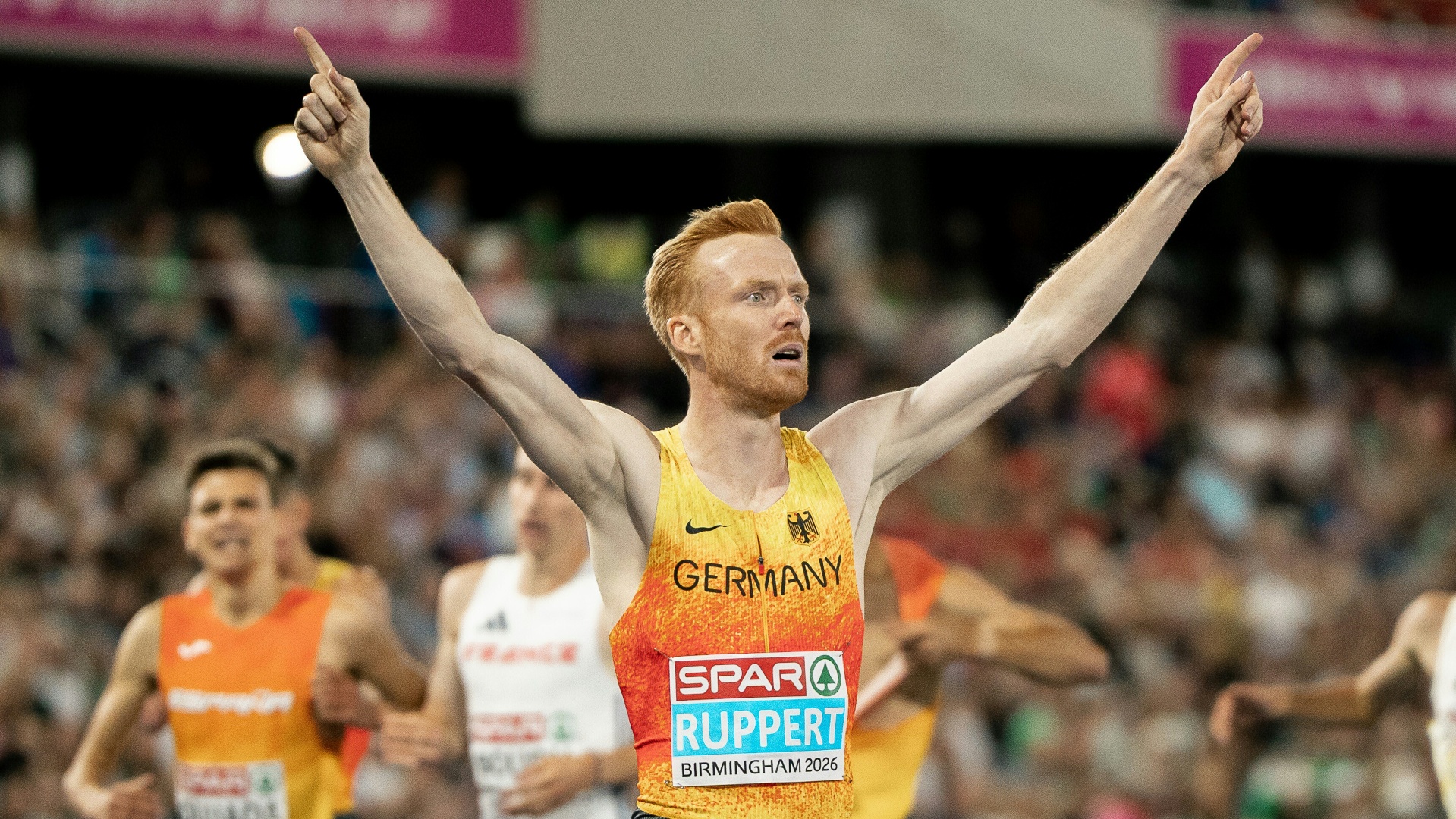 Mit Schnullergeste zu Gold: Ruppert hat noch viel vor